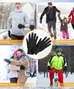 Unisex Winter Gloves with touchscreen tips