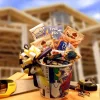 Men at Work Gift Basket