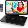 DBPOWER, DVD Player with Swivel Screen.