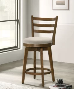 Walnut Joplin Ladder-Back Stool