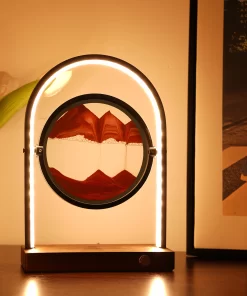 Sand Art Picture Lamp. Moving Sand Art.