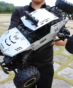 RC Silver Monster Truck