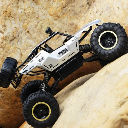 RC 37cm 4WD Large Remote Control Cars Rock Crawler Monster Truck - Image 4