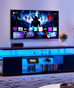 LED Lighted TV Stand for 70 Inch TV