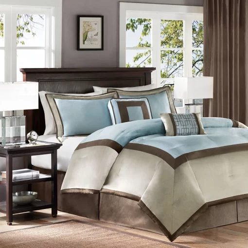 Genevieve 7-Piece Comforter Set. California King