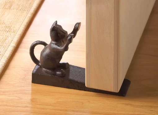 Cat Scratching Doorstop