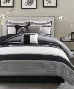 The Madison Park Blaire 7 Piece Comforter Set