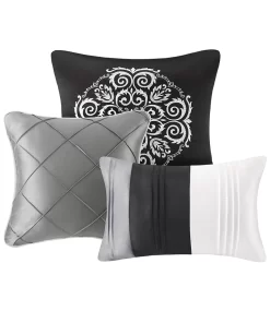 The Madison Park Blaire 7 Piece Comforter Set Pillows