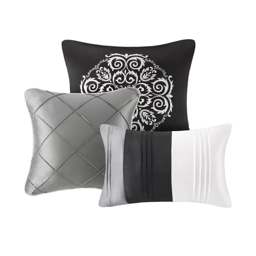 The Madison Park Blaire 7 Piece Comforter Set Pillows