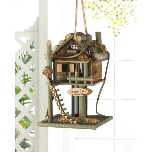 Tree House Birdfeeder