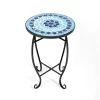 Mosaic Round Side Table