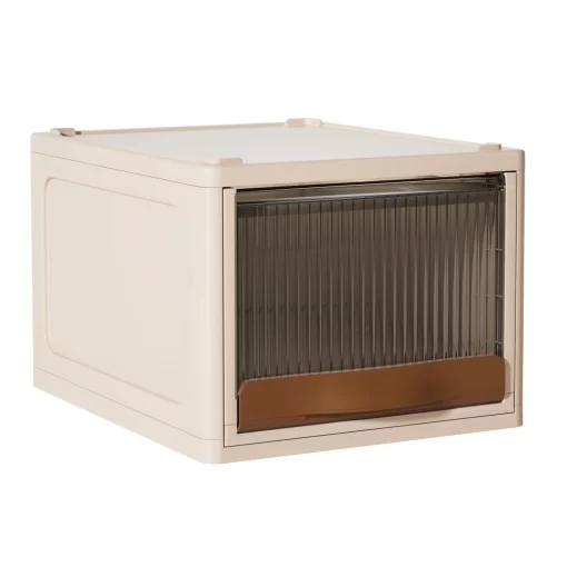 White Stackable Storage Bin