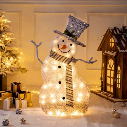 LED Christmas Snowman