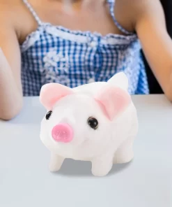 White Piglet Toy