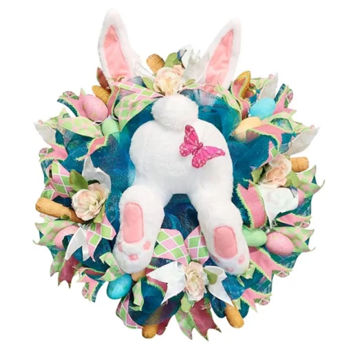 Butterfly Bunny Wreath