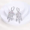 Sterling Silver Dream Catcher Zirconia Gems