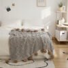Fashion Nordic Living Room Knitted Blanket
