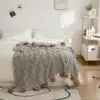 Fashion Nordic Living Room Knitted Blanket