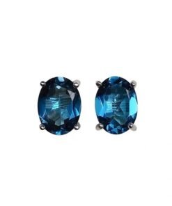 Blue Opal Earrings