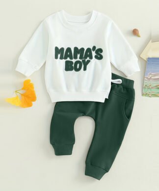 Dark Green Mama's Boy Suit